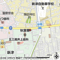新潟県新潟市秋葉区新津4885周辺の地図