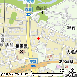 福島県相馬市中野寺前190周辺の地図