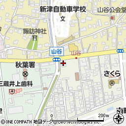 はま寿司新潟新津店周辺の地図