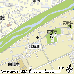 福島県相馬市中野北川原周辺の地図