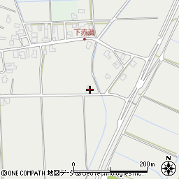 新潟県新潟市南区赤渋1100周辺の地図