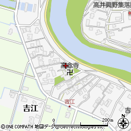 新潟県新潟市南区吉江605周辺の地図