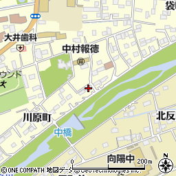 福島県相馬市中村川原町47周辺の地図