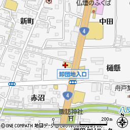 かっぱ寿司 福島鎌田店周辺の地図