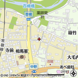 福島県相馬市中野寺前160周辺の地図