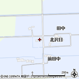 福島県相馬市新田田中周辺の地図