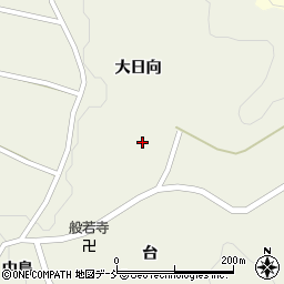 福島県伊達市霊山町中川寺畑周辺の地図