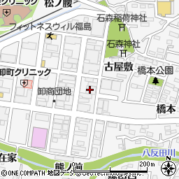 株式会社高速　福島営業所周辺の地図