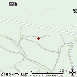 福島県福島市大笹生八百地44周辺の地図
