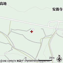 福島県福島市大笹生（八百地）周辺の地図