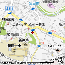 美容室ぶんぶん新津本町店周辺の地図