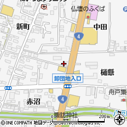 東北実業株式会社福島支店周辺の地図