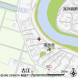 新潟県新潟市南区吉江594周辺の地図
