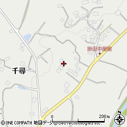 福島県伊達市霊山町掛田千尋18周辺の地図