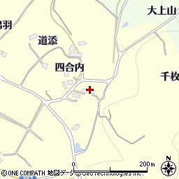 福島県伊達市保原町高成田四合内2周辺の地図