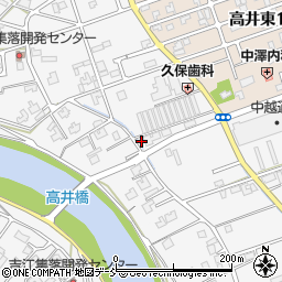 新潟県新潟市南区高井興野73周辺の地図