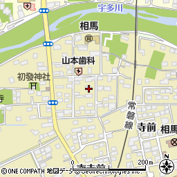 福島県相馬市中野寺前61周辺の地図