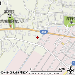 新潟県新潟市秋葉区大鹿218周辺の地図