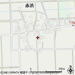 新潟県新潟市南区赤渋522周辺の地図