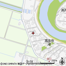 新潟県新潟市南区吉江581周辺の地図