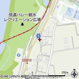 新潟県新潟市秋葉区蕨曽根1071周辺の地図