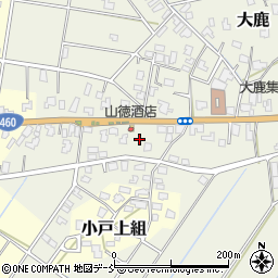 新潟県新潟市秋葉区大鹿608周辺の地図