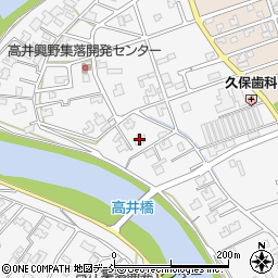 新潟県新潟市南区高井興野176周辺の地図