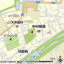 福島県相馬市中村川原町164周辺の地図