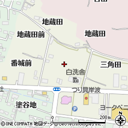 福島県福島市南矢野目中道周辺の地図