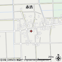 新潟県新潟市南区赤渋1158周辺の地図