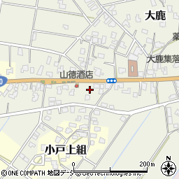 新潟県新潟市秋葉区大鹿611周辺の地図
