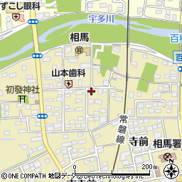 福島県相馬市中野寺前74周辺の地図