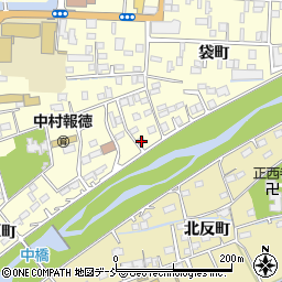 福島県相馬市中村川原町70-3周辺の地図
