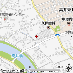 新潟県新潟市南区高井興野72周辺の地図