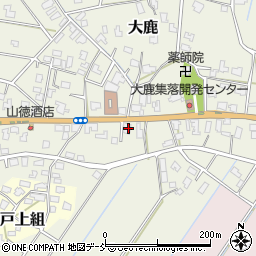 新潟県新潟市秋葉区大鹿744周辺の地図