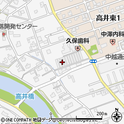 新潟県新潟市南区高井興野71周辺の地図