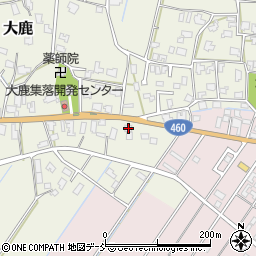 新潟県新潟市秋葉区大鹿667周辺の地図
