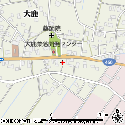 新潟県新潟市秋葉区大鹿645周辺の地図