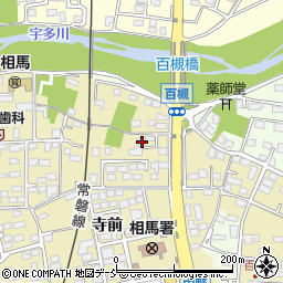 福島県相馬市中野寺前122周辺の地図