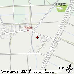 新潟県新潟市南区赤渋1105周辺の地図