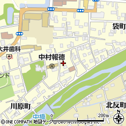 福島県相馬市中村川原町60周辺の地図