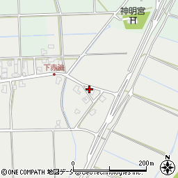 新潟県新潟市南区赤渋606周辺の地図