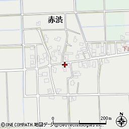 新潟県新潟市南区赤渋1170周辺の地図
