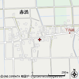 新潟県新潟市南区赤渋1140周辺の地図