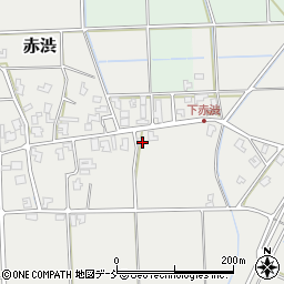 新潟県新潟市南区赤渋552周辺の地図