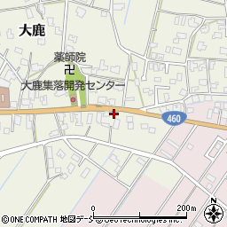 新潟県新潟市秋葉区大鹿661周辺の地図