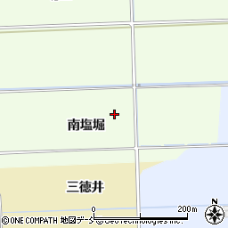 福島県相馬市百槻南塩堀周辺の地図