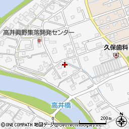 新潟県新潟市南区高井興野181周辺の地図