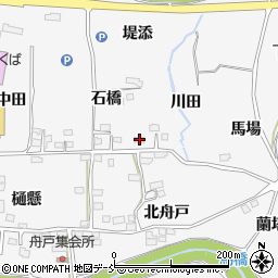 福島県福島市鎌田石橋5周辺の地図