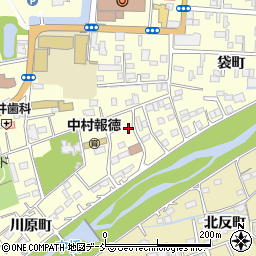 福島県相馬市中村川原町78周辺の地図
